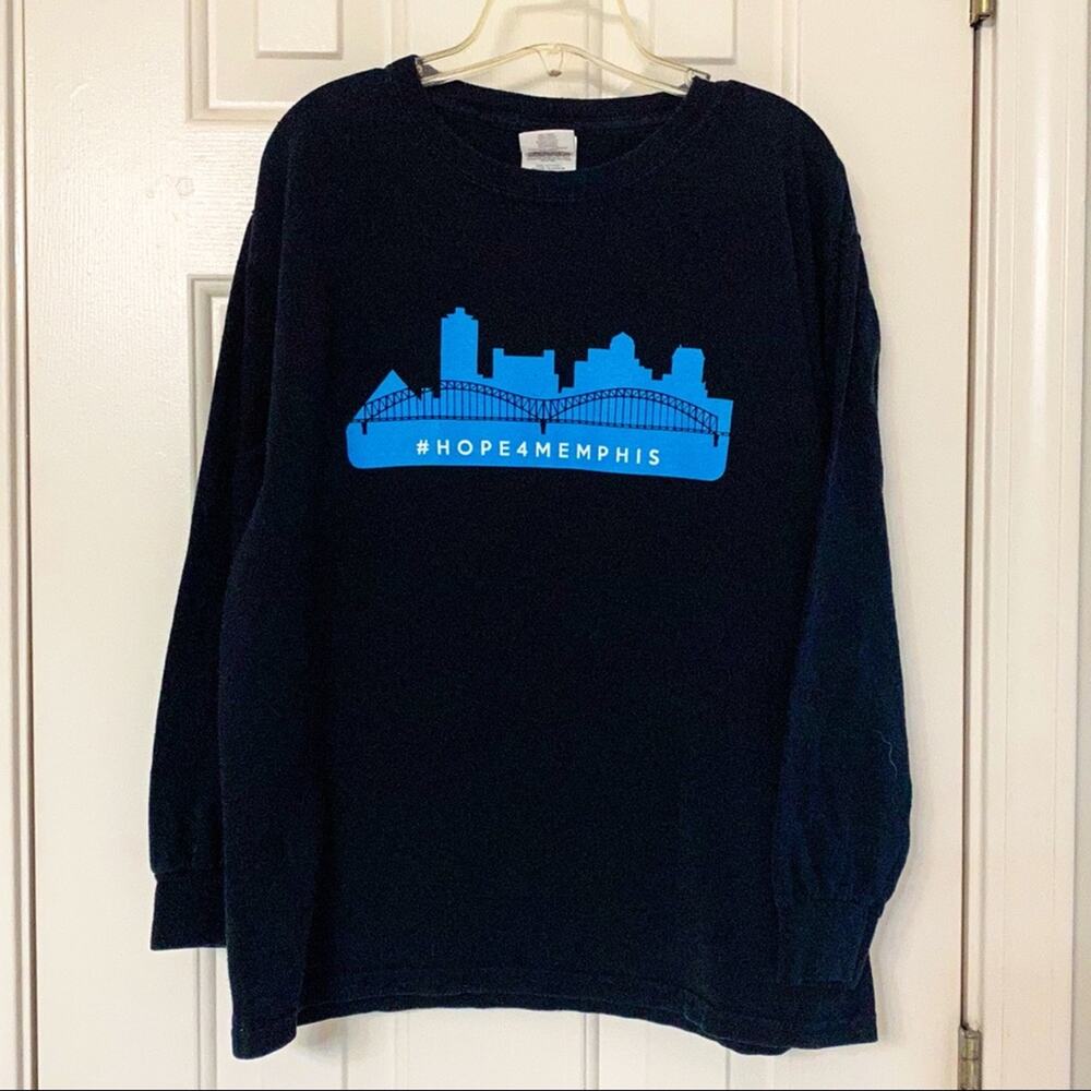 Hope for Memphis Long Sleeve Graphic Tee